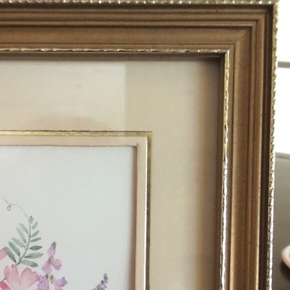 Anna Macleod Floral Bouquet Water Color Framed Art Picture - Picture 5 of 13